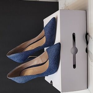 ALDO Blue Denim Women's Heels